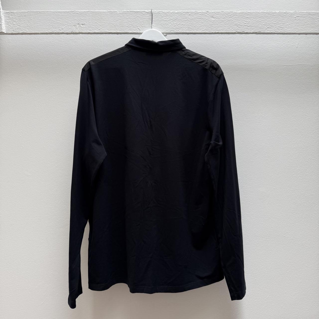 Prada Sport Logo Polo Shirt L/S (L/XL)