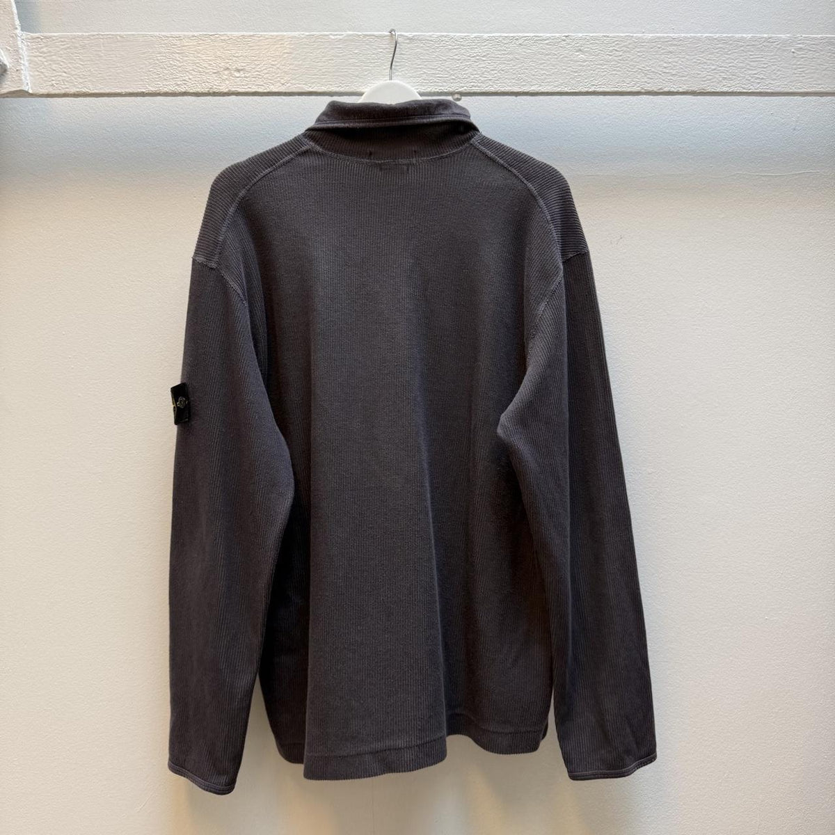 Early 00’s Stone Island Ribbed Knit Jumper (XL)