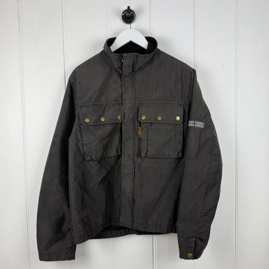 00s Stone Island Denims Bomber Jacket in Brown (L)