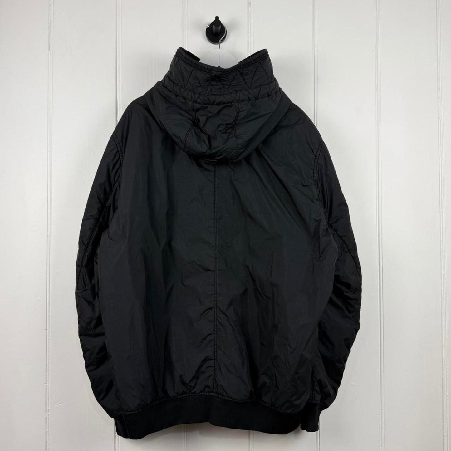 Stone Island Crinkle Reps NY Down Jacket Black (3XL)