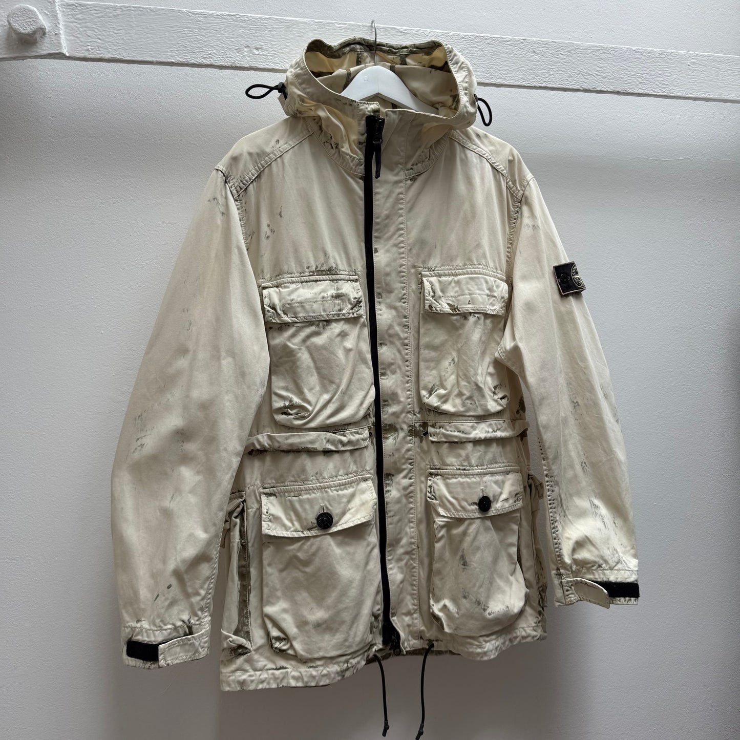 Stone Island Hand Corrosion Field Jacket 2017 (L)