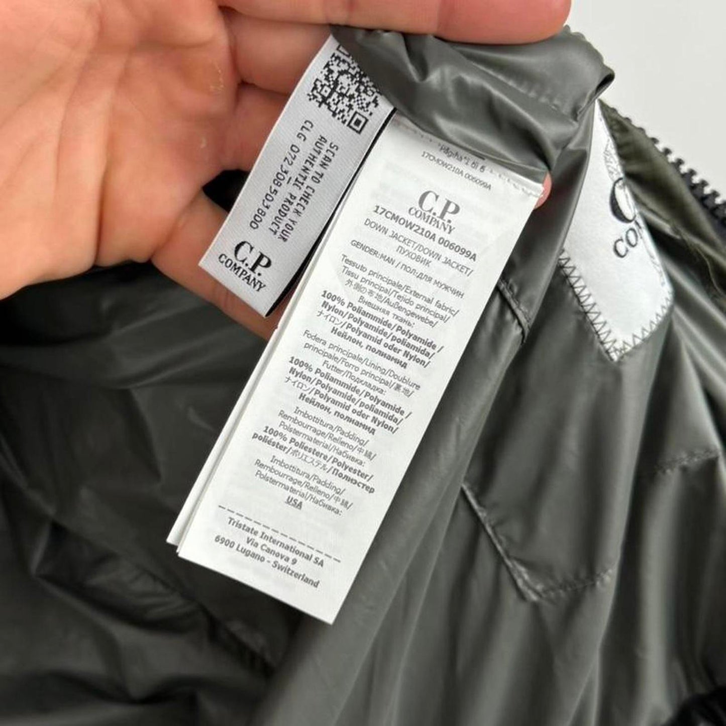 C.P. Company D.D. Shell Down Jacket (S/M)