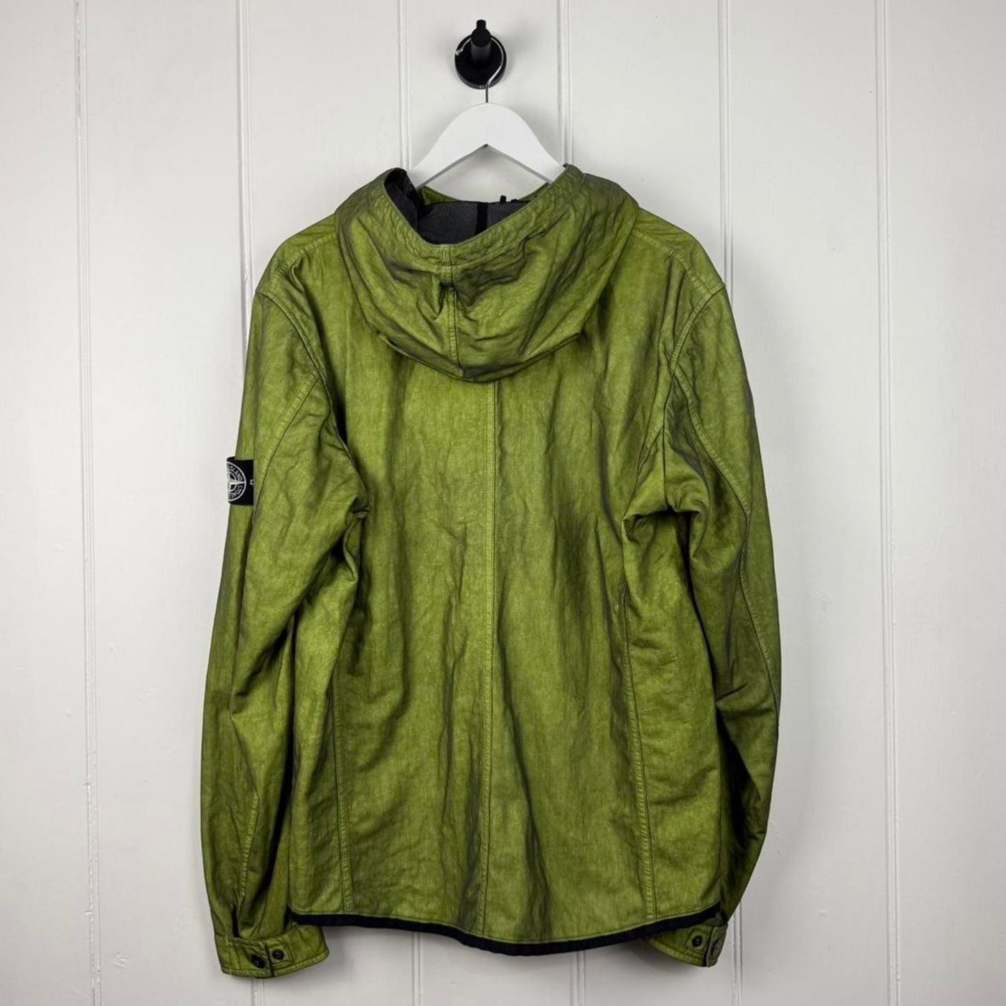 Stone Island Tyvek Hooded Jacket Green (L)