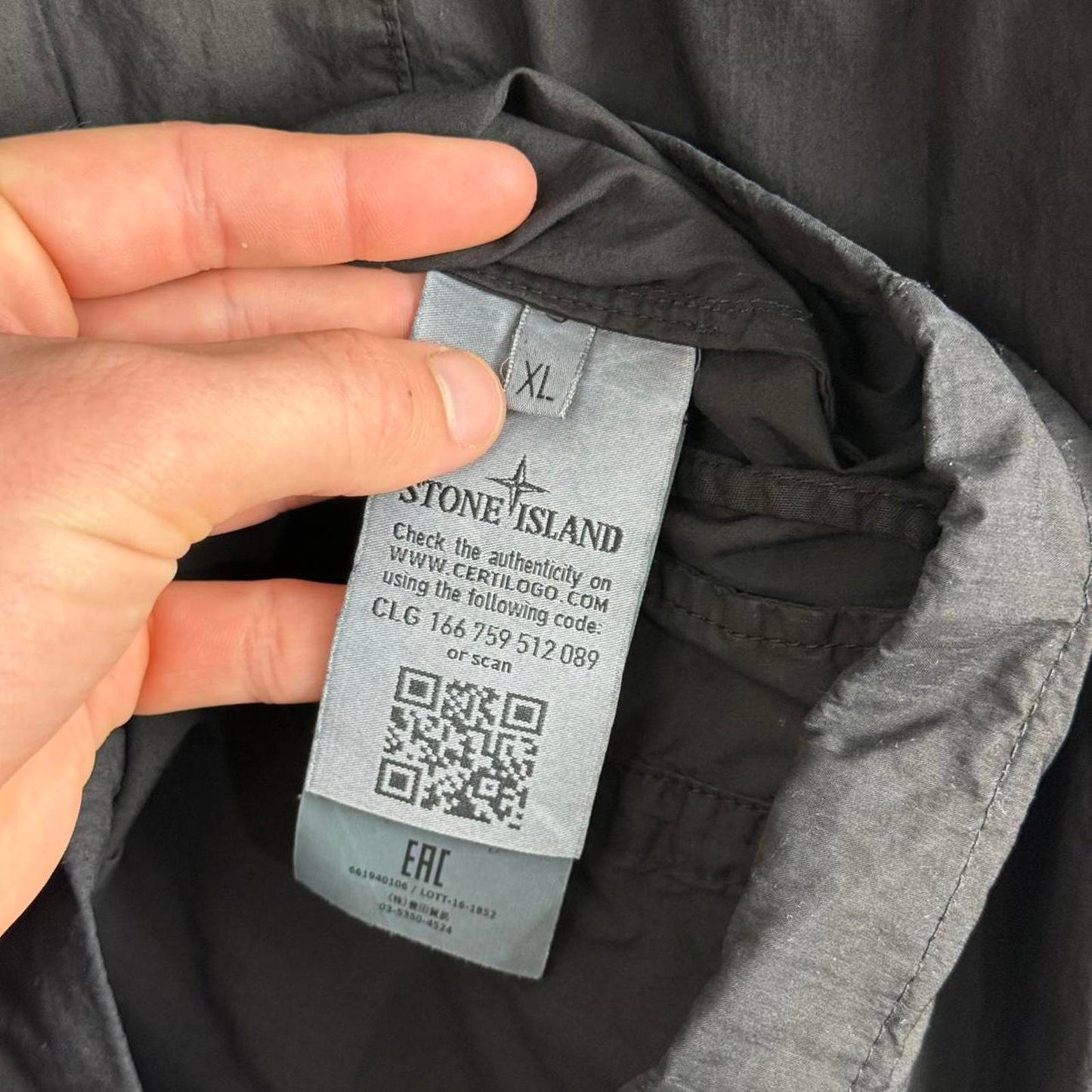 Stone Island Shadow Project Smock Jacket Black (XL)