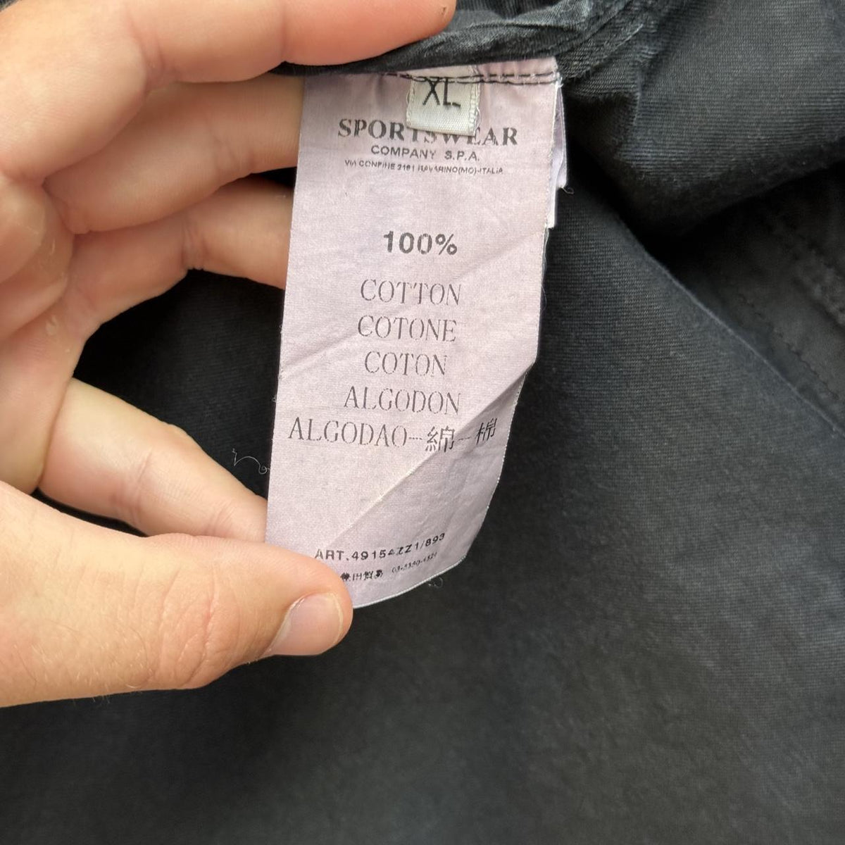 Stone Island Batavia-T Overshirt Jacket Black (L)