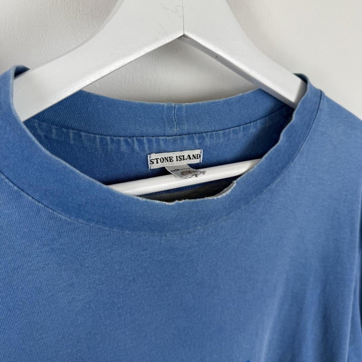 Stone Island Logo T-Shirt Sky Blue (XL)