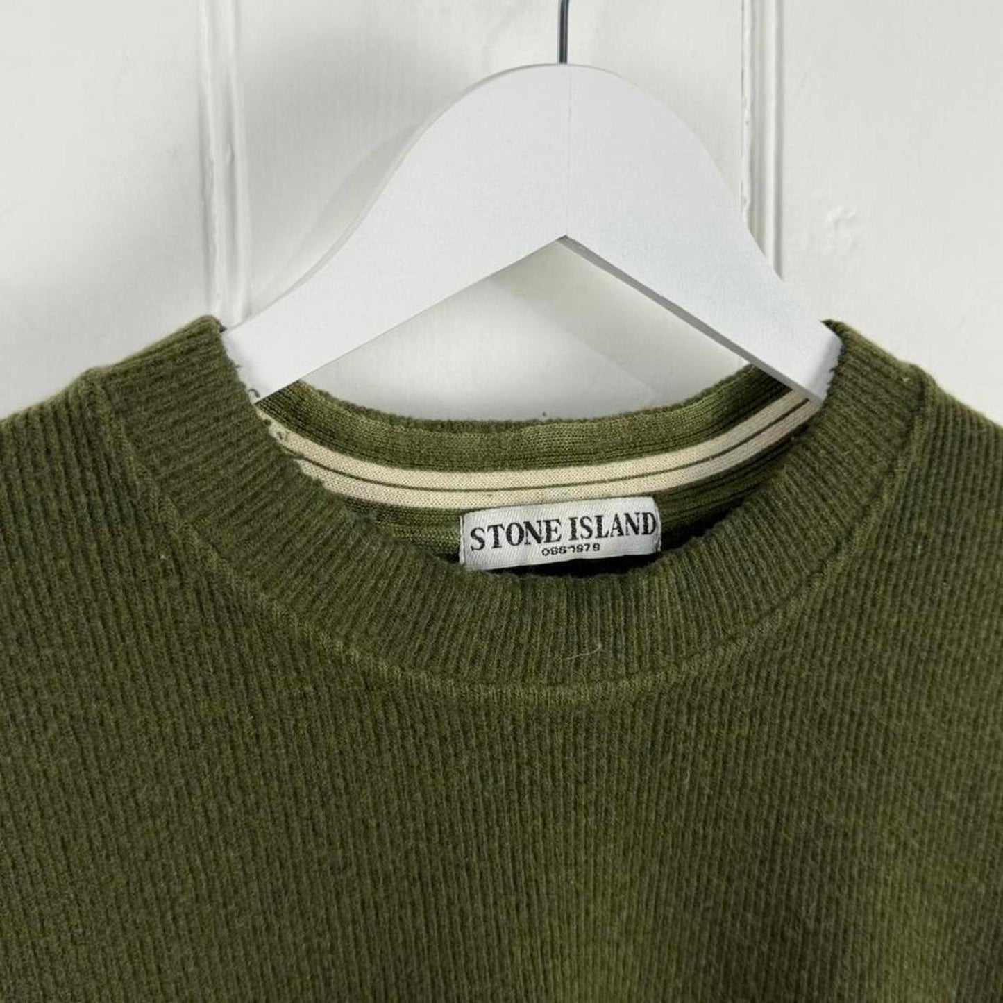 Stone Island Ribbed Knit Green (XL)