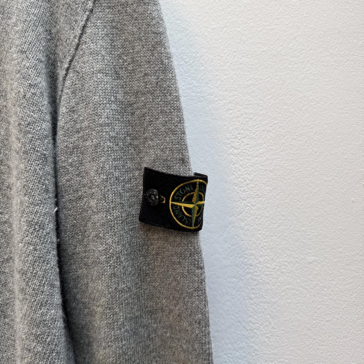 Stone Island Pre-Certilogo Wool Knit Jumper (XL)