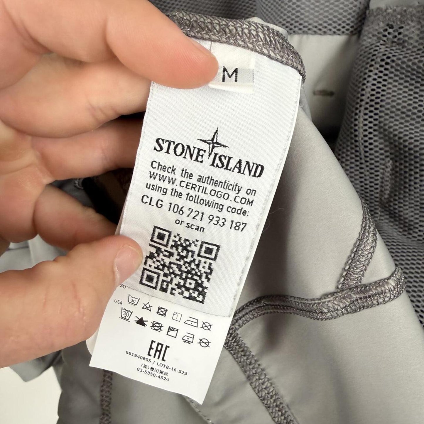 Stone Island Shadow Project Nylon-R Soft Shell Jacket Grey (M)