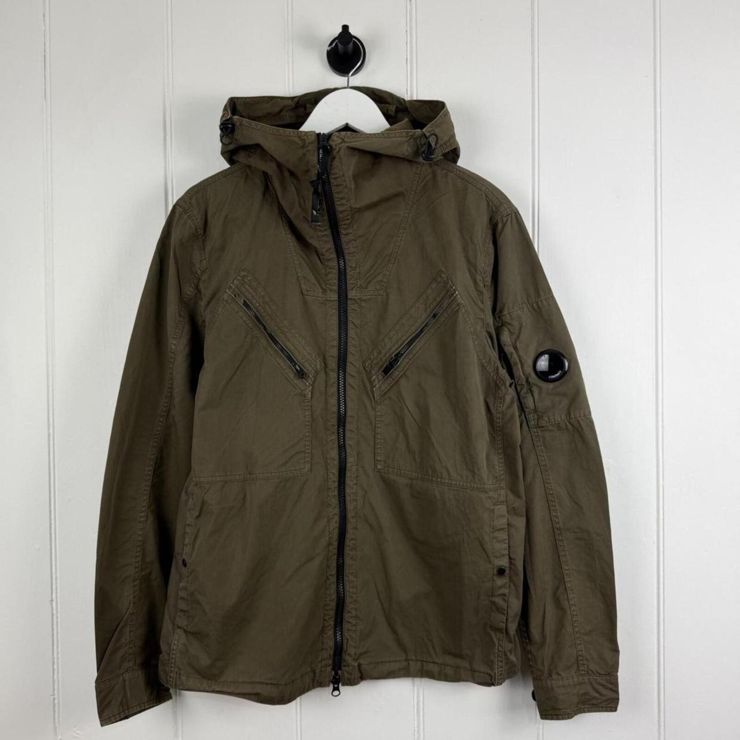 CP Company Cotton Canvas Jacket Olive (L)