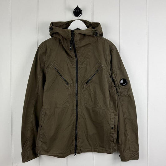 CP Company Cotton Canvas Jacket Olive (L)