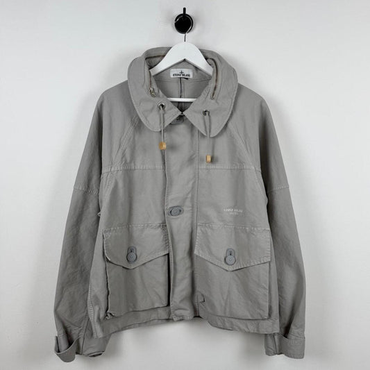 Stone Island Marina N/C Panama-TC Jacket Grey (M)