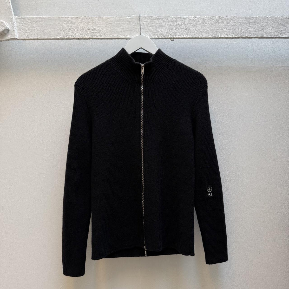 Stone Island Denims Full Zip Knit Jumper (S)