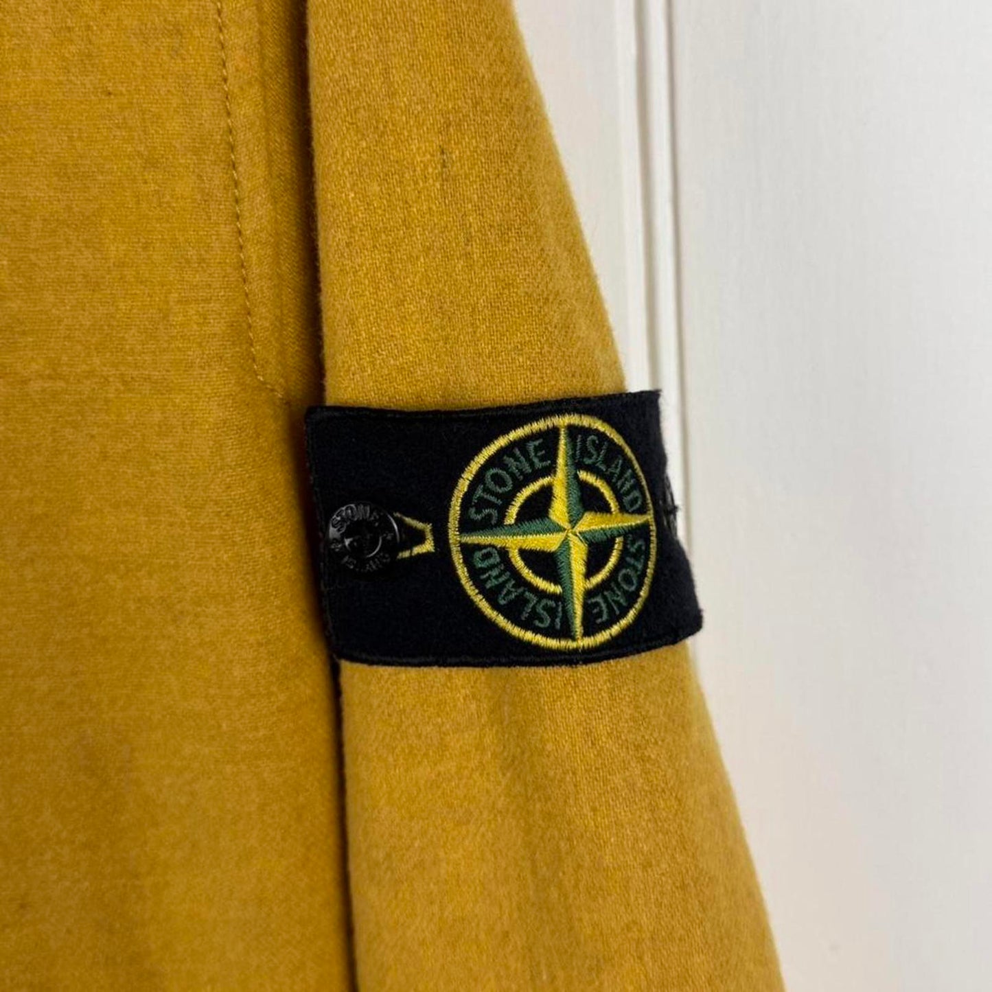 Stone Island Mélange Wool Poly Hooded Jacket (M)