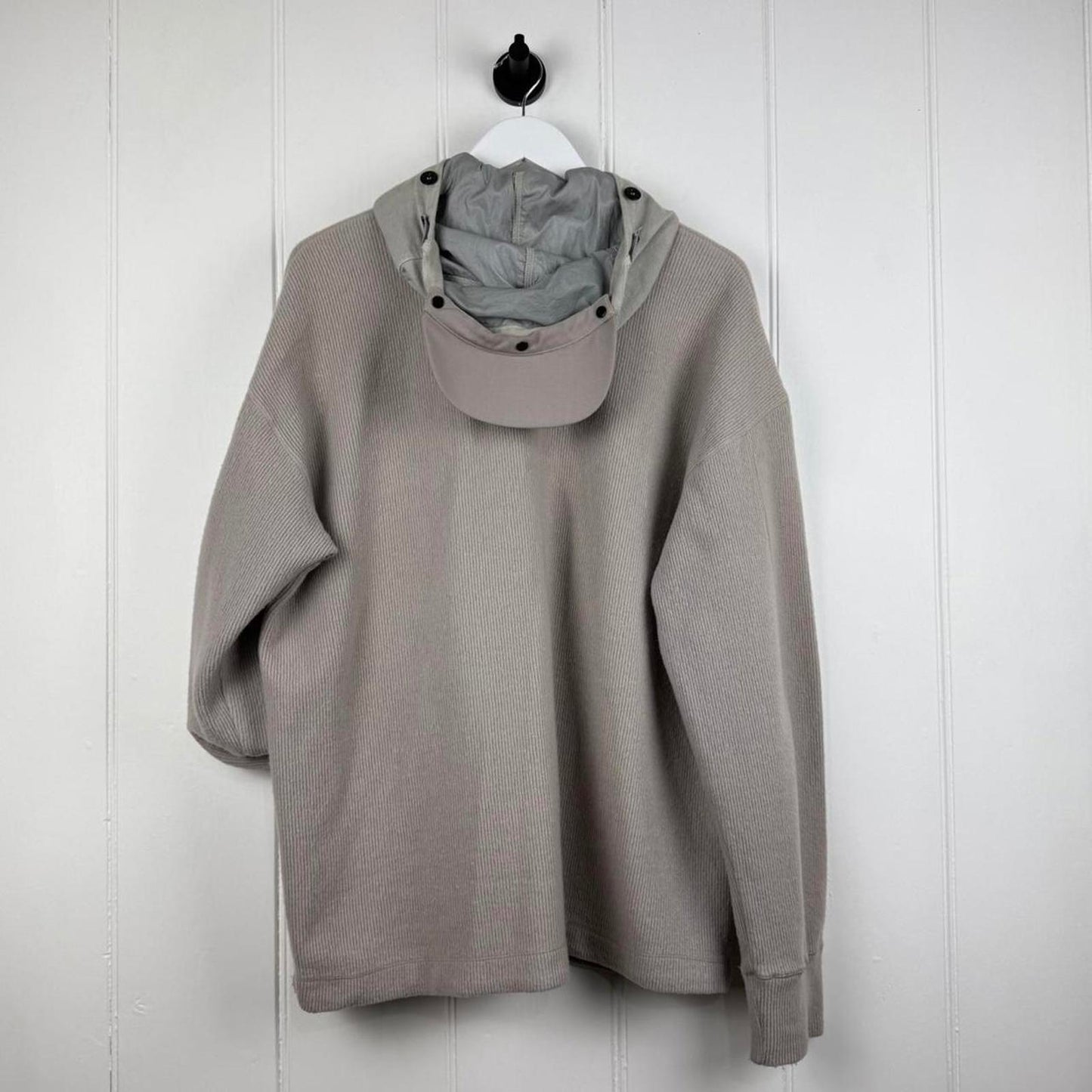 Early 00s Stone Island Wool Blend Hoodie (XL)