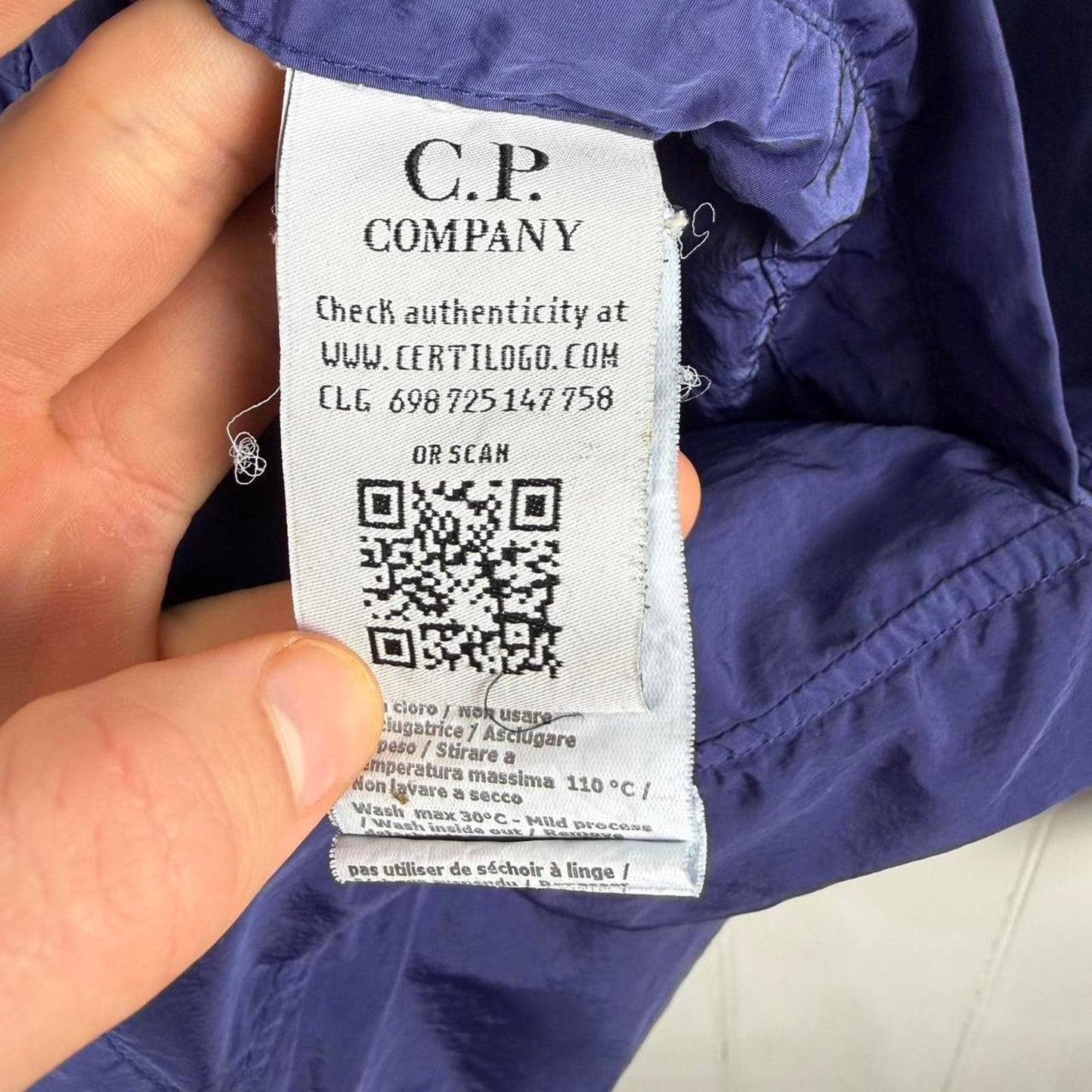 C.P. Company Chrome Hooded Jacket (XXL)