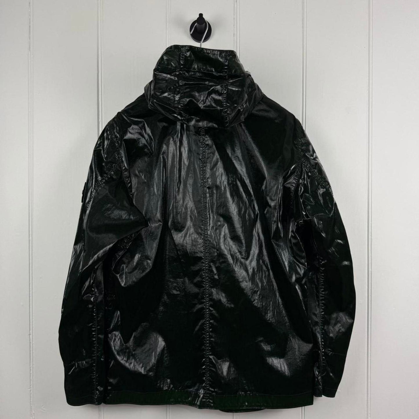 Stone Island Mussola Prismatica Jacket Deep Gloss Green (L)