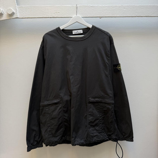 Stone Island Cotton Canvas Pullover Jacket (L)