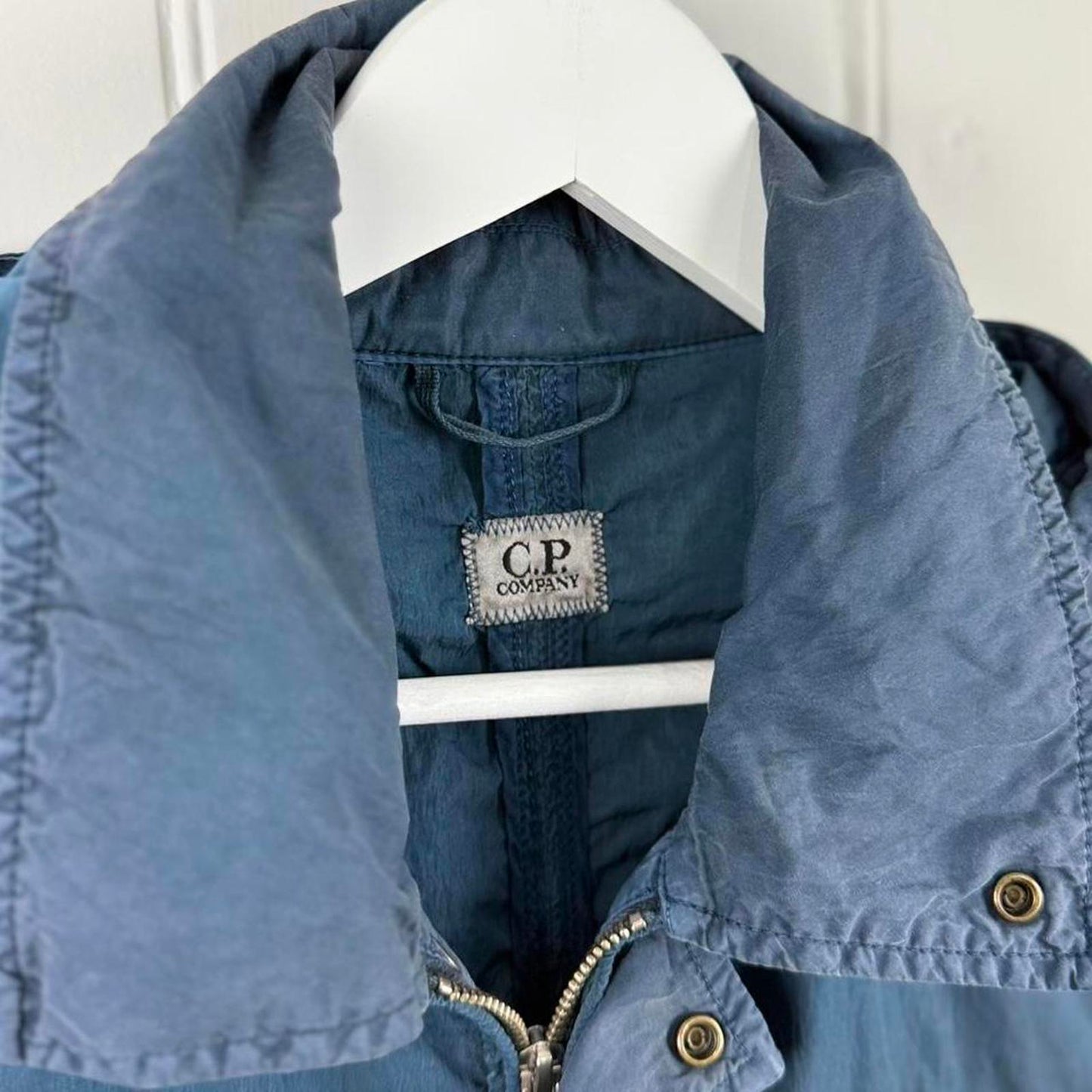 CP Company La Mille Multi Pocket Jacket in Blue (L)