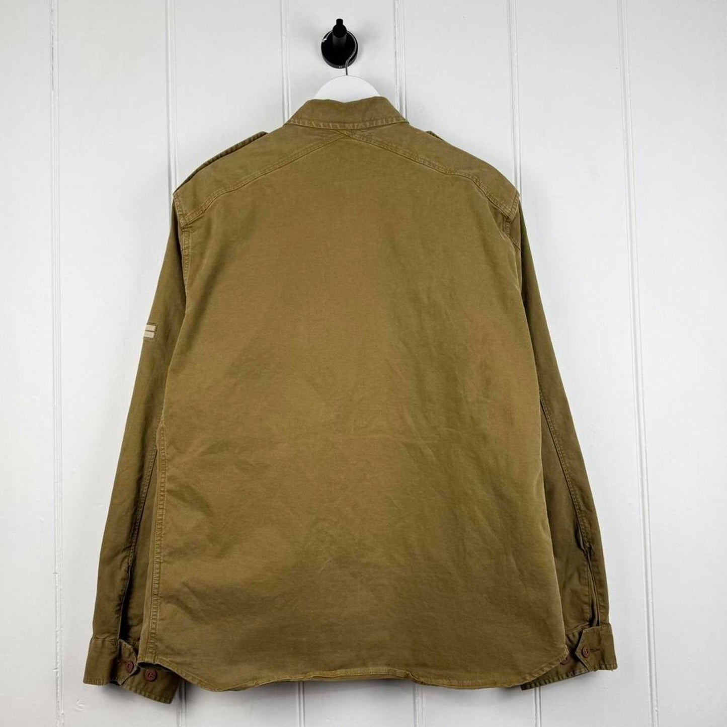 Stone Island Denims Military Zip Shirt (XL)