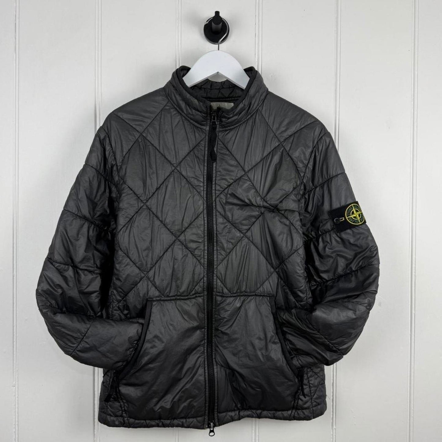 Stone Island Garment Dyed Quilted Micro Yarn Jacket (L)