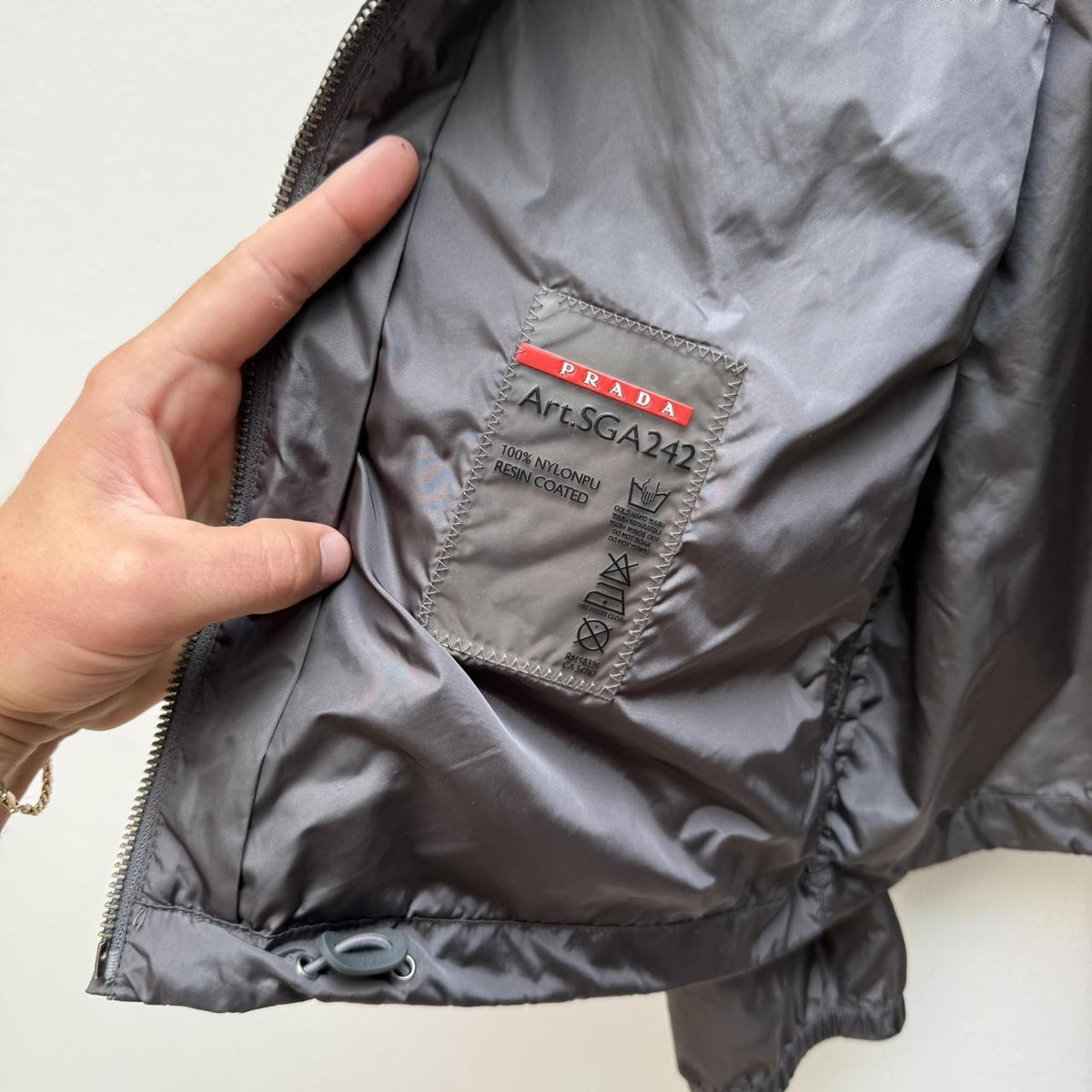 Prada Milano Nylon Shell Jacket (L)