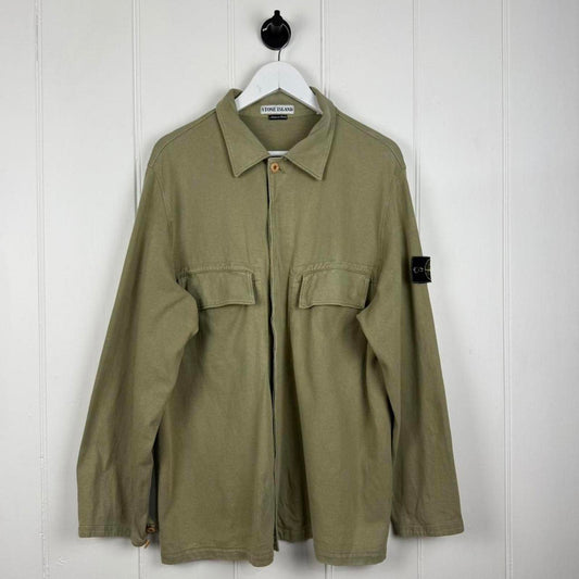 Stone Island 1999 Green Edge Shirt (L)