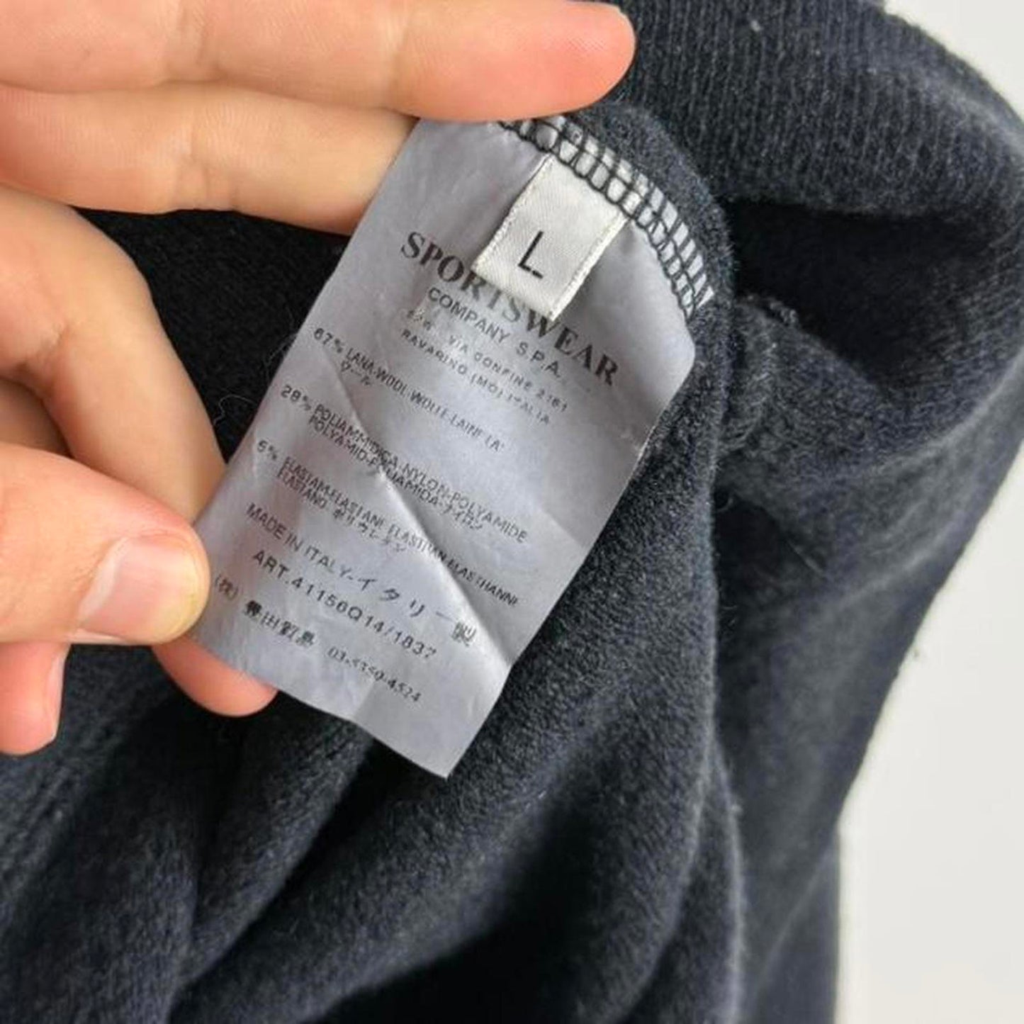 Stone Island Hooded Button-Placket Knit (L)