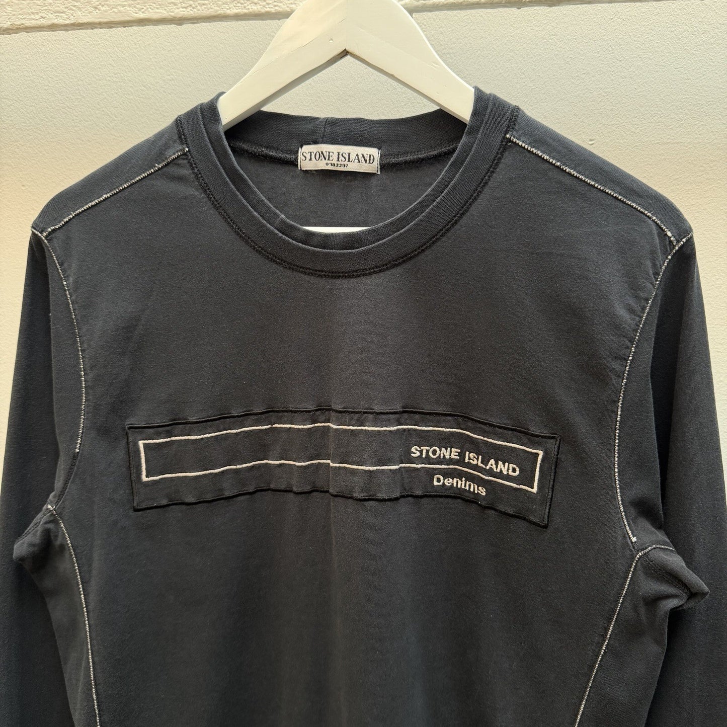 00’s Stone island Denims Long Sleeve T-Shirt (M)