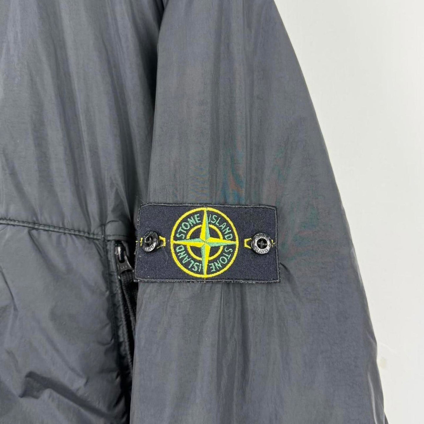 Stone Island Crinkle Reps NY Down Jacket Black (3XL)