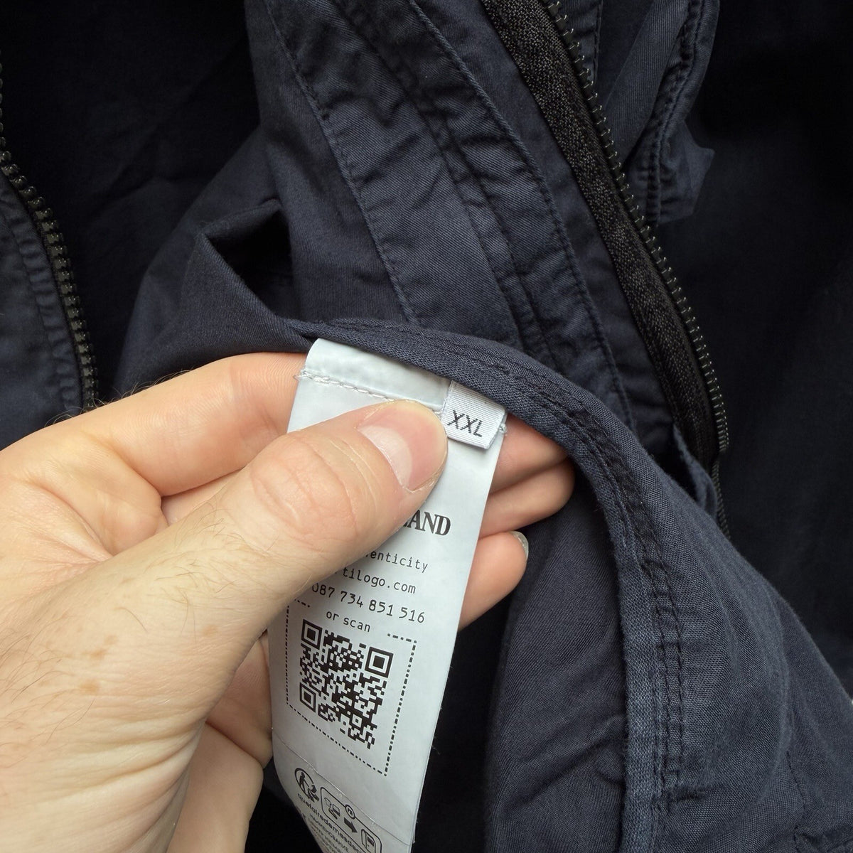 Stone Island Zip Up Jacket (XXL)