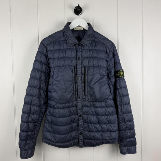 Stone Island Micro Yarn Down Overshirt Jacket (L)