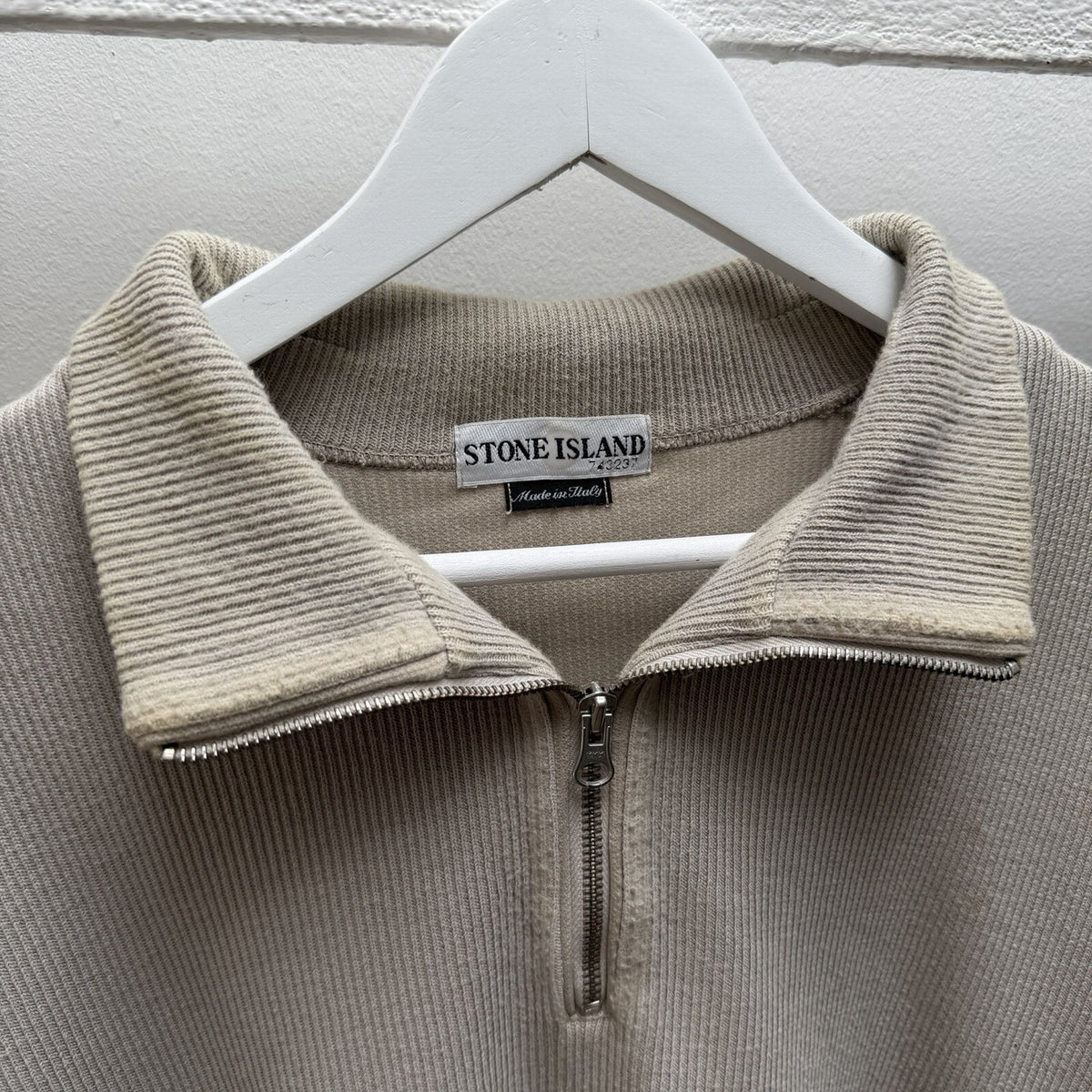 00’s Stone Island Quarter Zip Jumper (XXL)