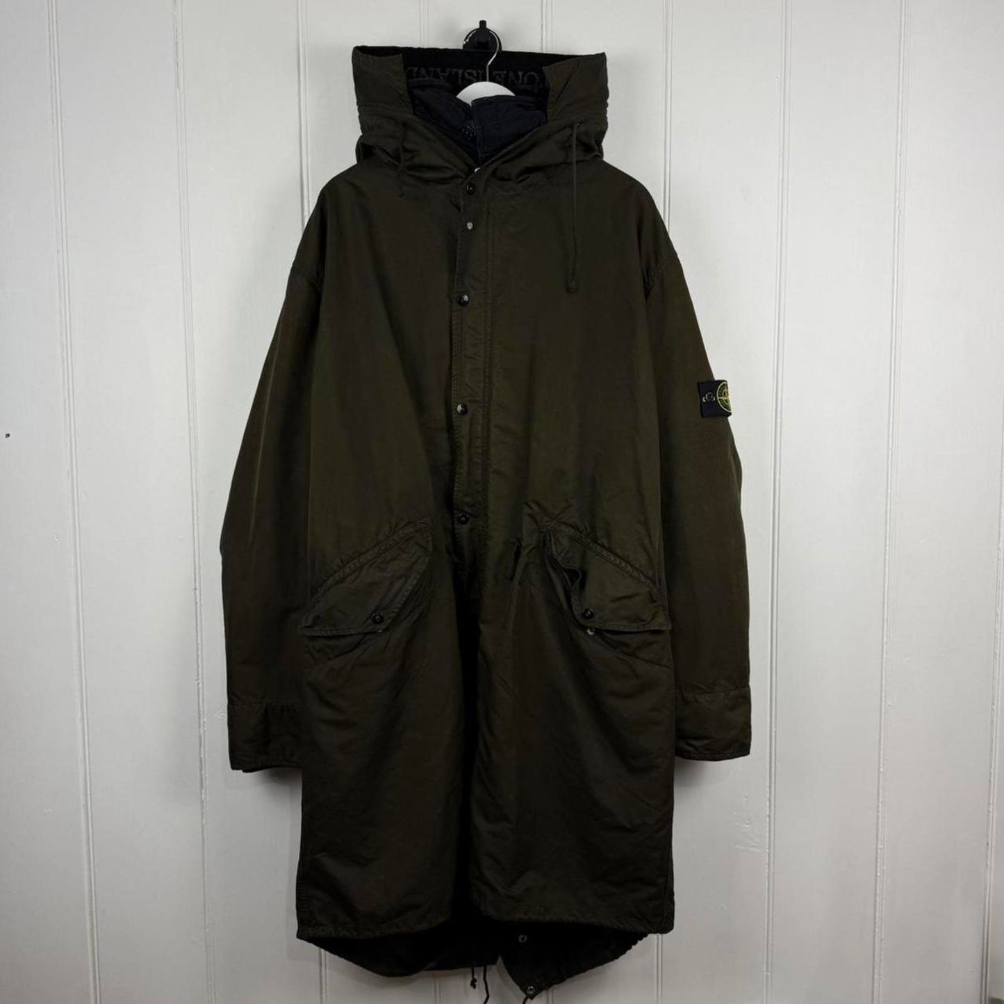 Stone Island Fishtail Parka Olive (XXL)
