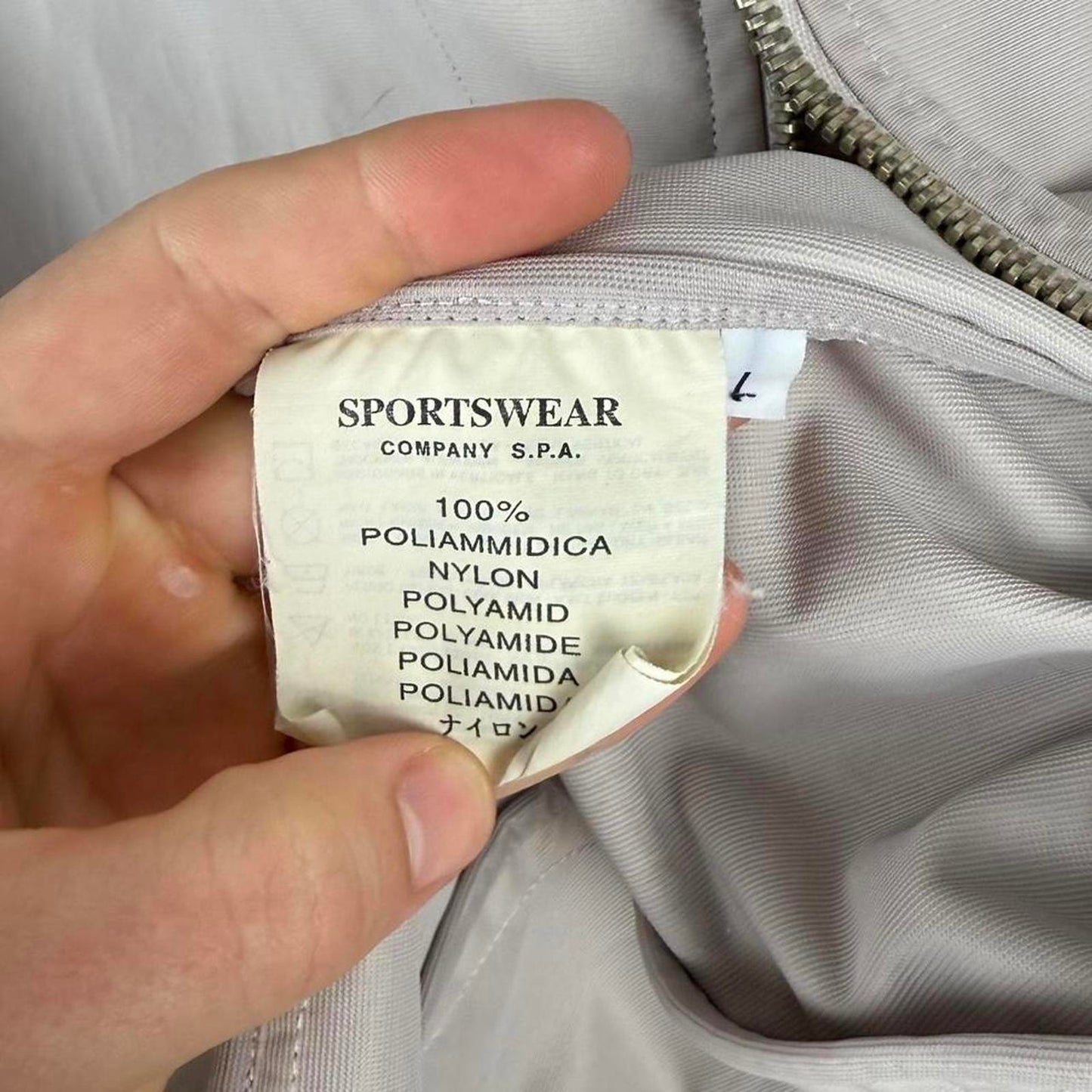 Stone Island SS2000 Nylam Zip Jacket (L)