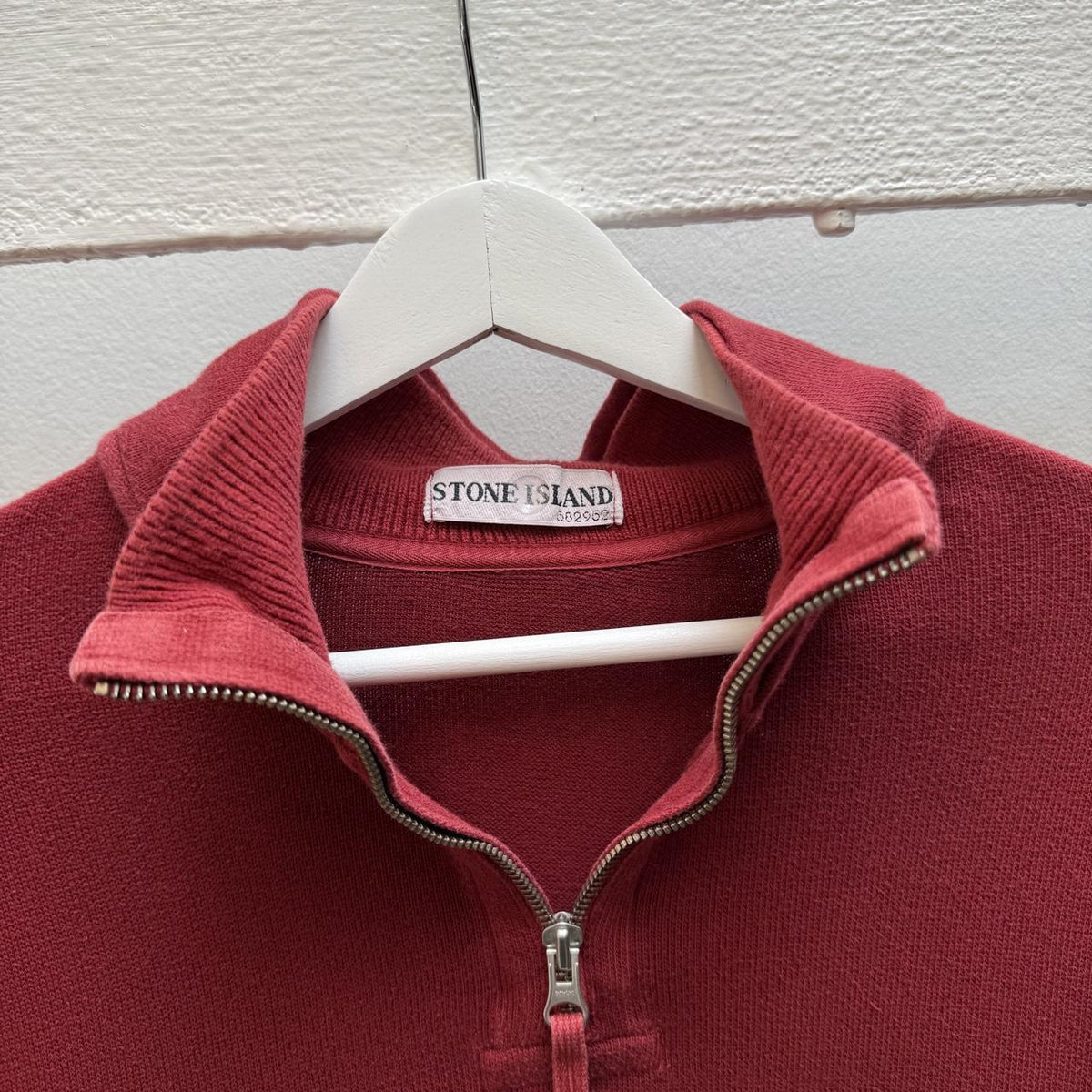 Early 2000s Stone Island Half Zip Jumper (XL)