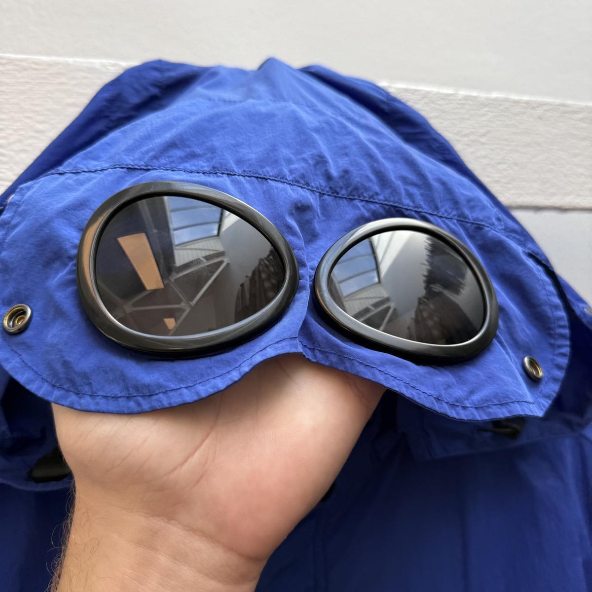 C.P. Company Chrome Goggle Jacket – Royal Blue (XXL)