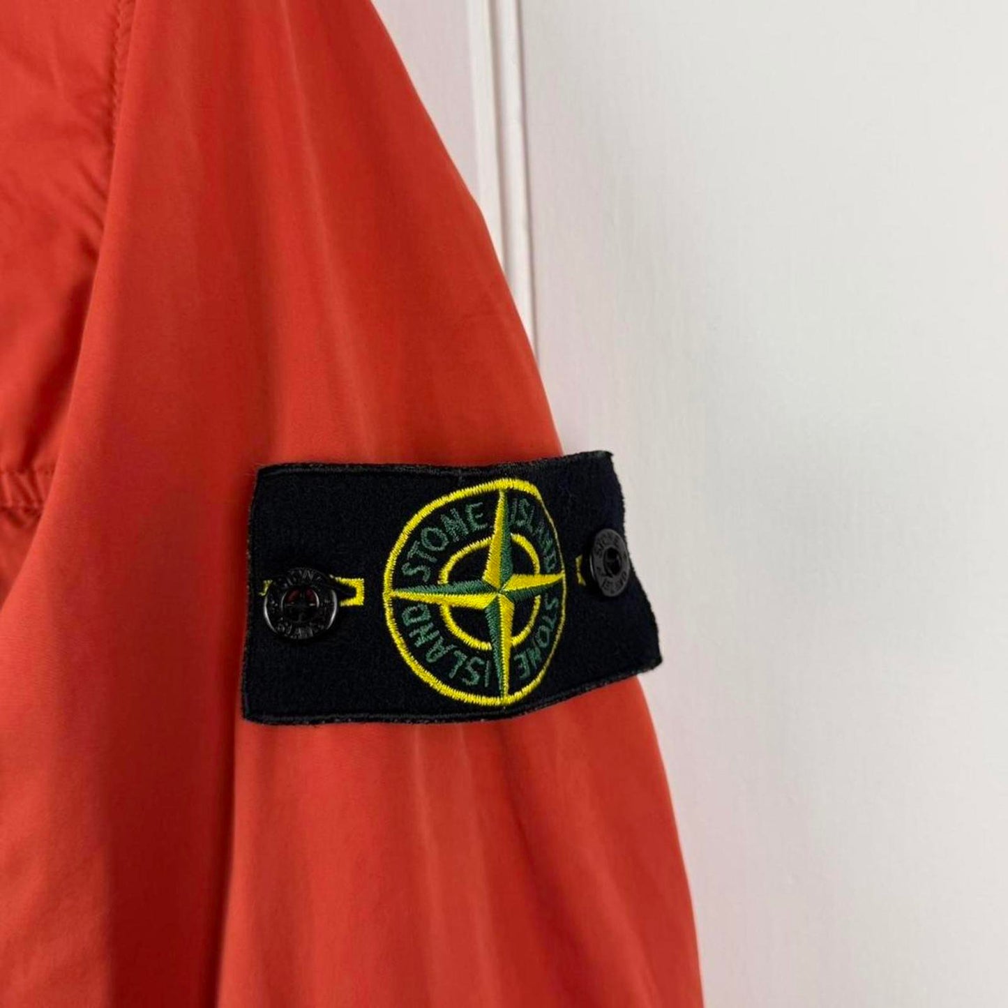 Stone Island David Light OVD Hooded Jacket Orange (M)
