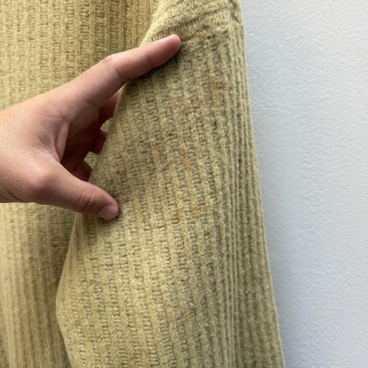 90’s Stone Island Ribbed Wool Blend Knit Jumper (M/L)