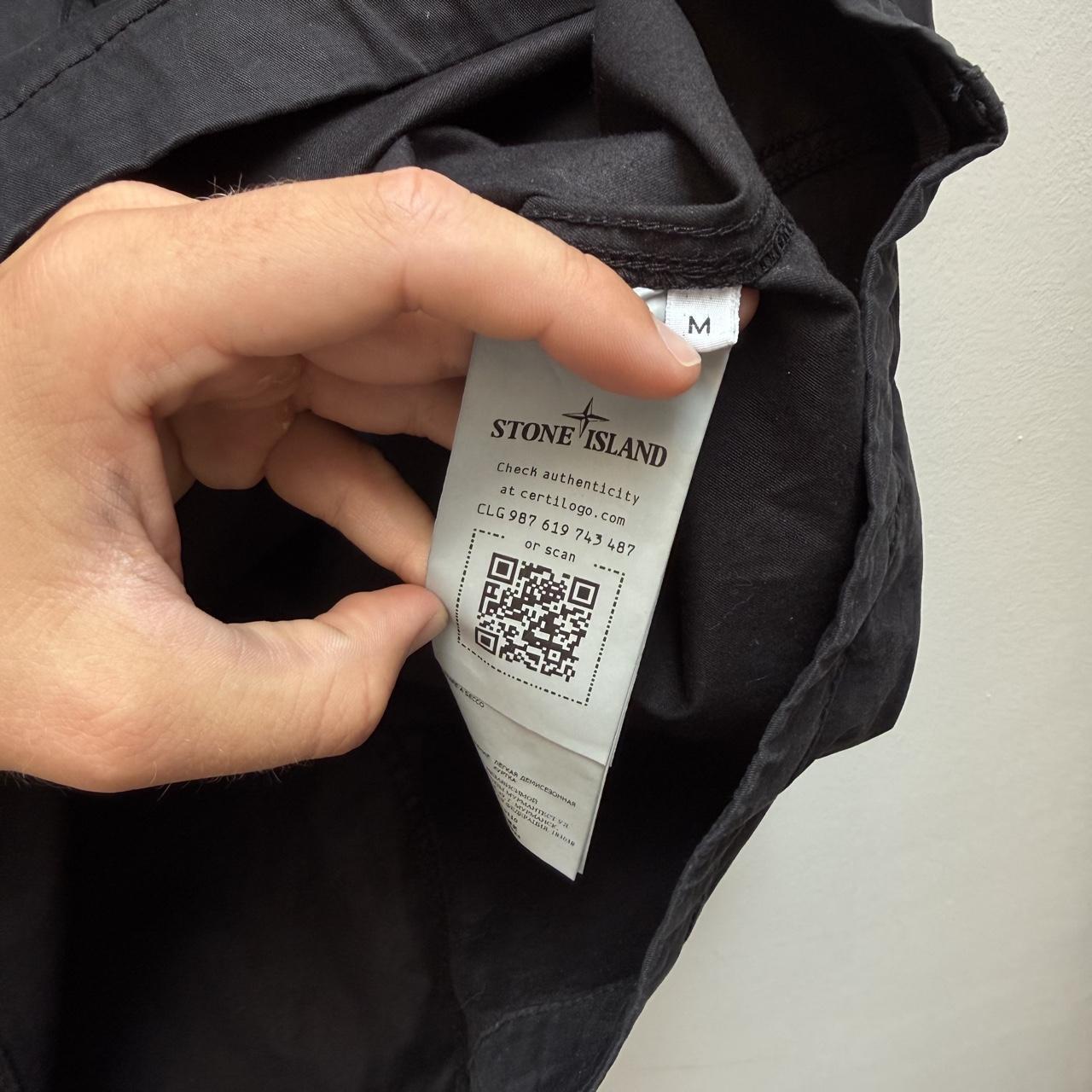 Stone Island Pullover Smock Jacket in Black (M/L)