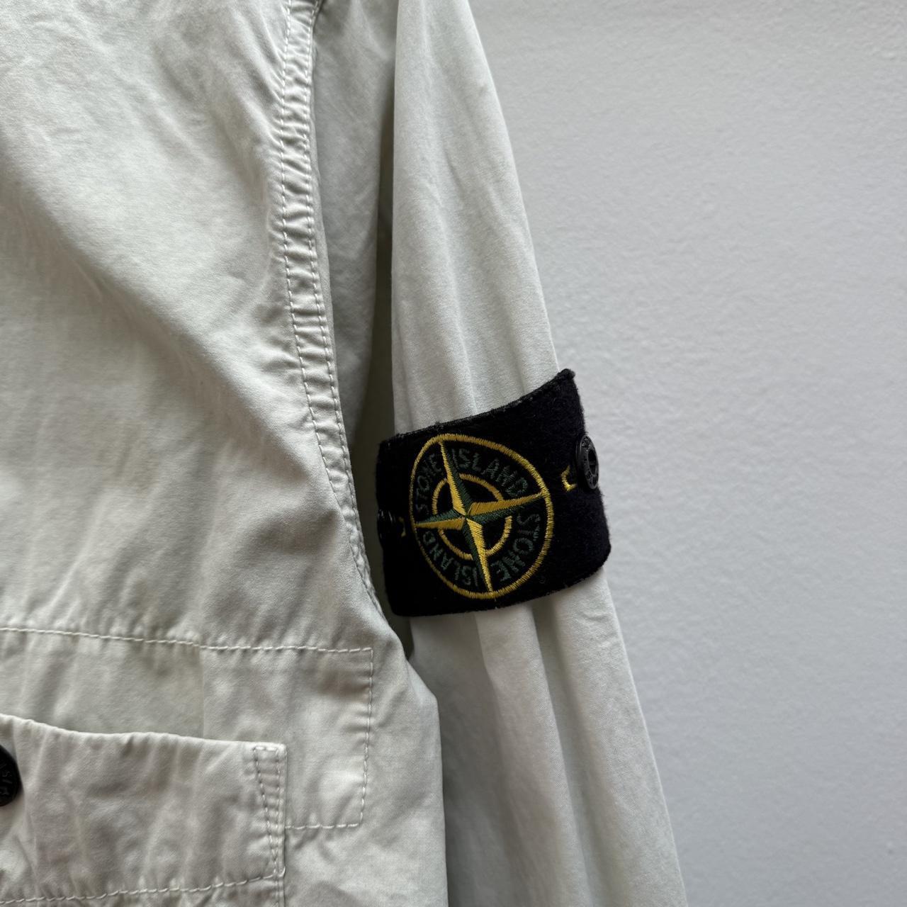Stone Island Cotton Over Shirt Light Green (L)