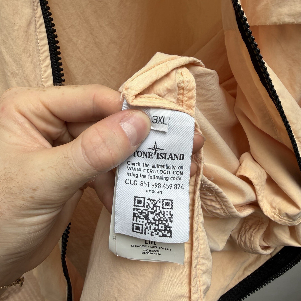 Stone Island Marina Lightweight Jacket (3XL)