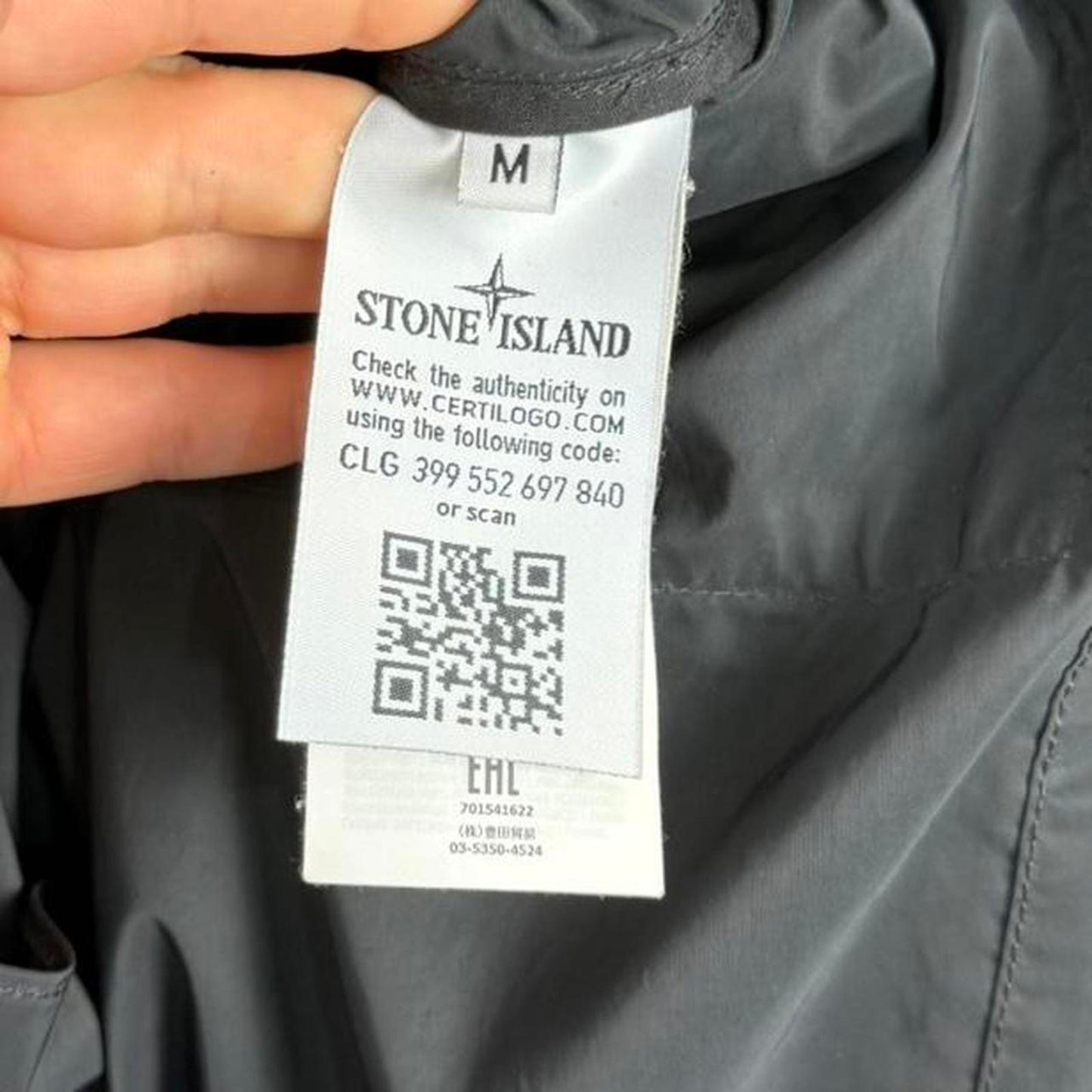 Stone Island Micro Reps Multi Pocket Parka Black (M)
