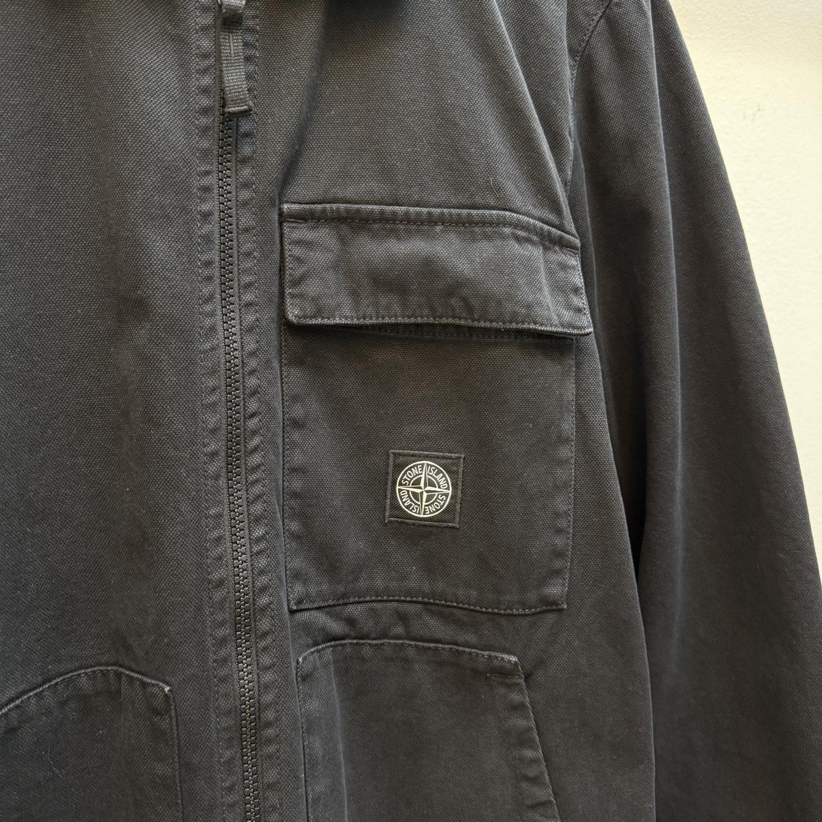 Stone Island Compass Logo Over Shirt (L)