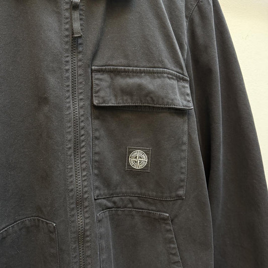Stone Island Compass Logo Over Shirt (L)