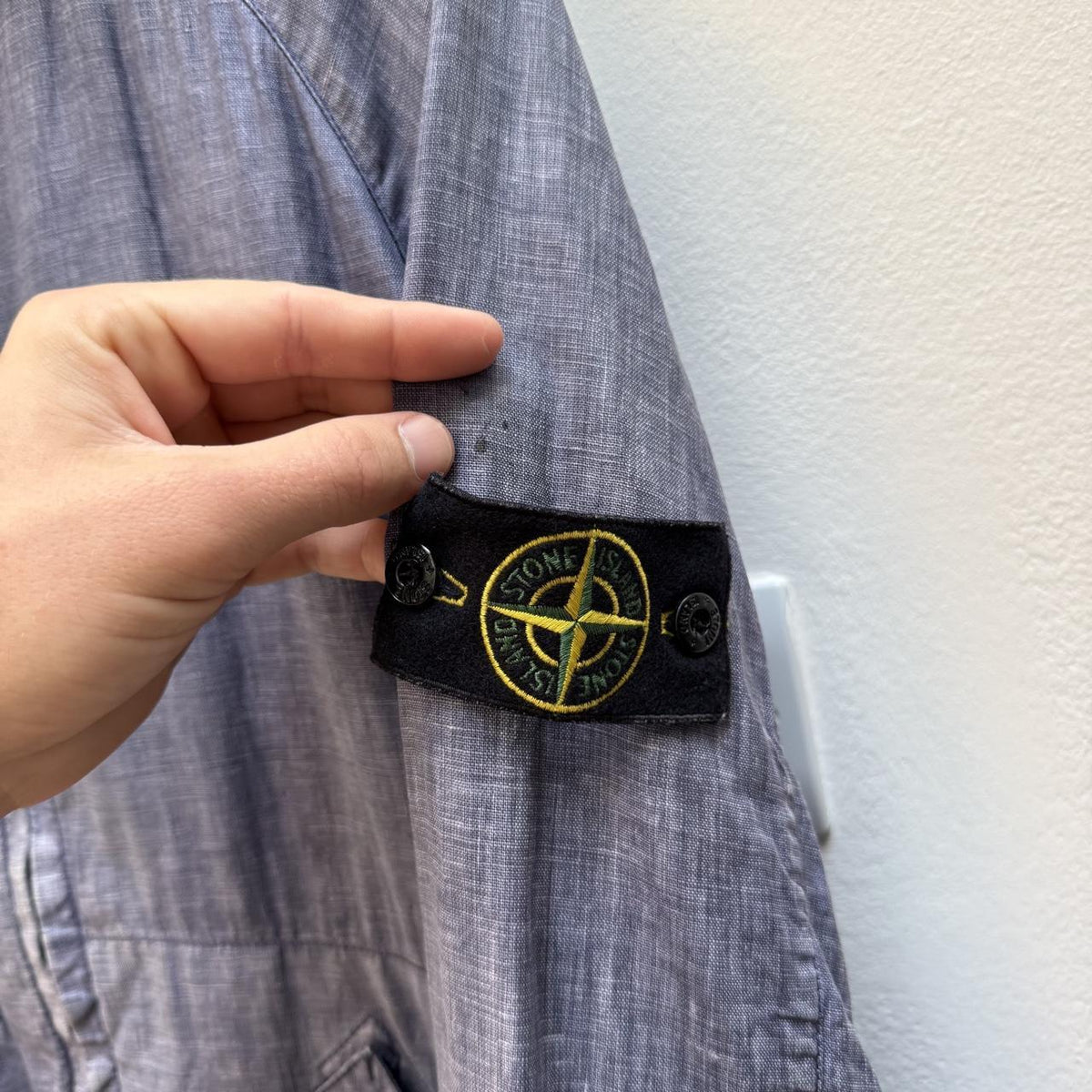 Stone Island Lino Watro Tela Hooded Jacket (L)