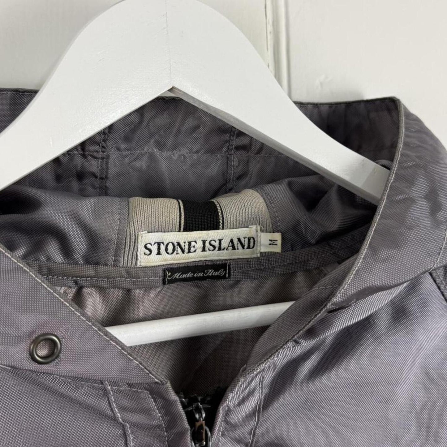 90's Stone Island Formula Steel Jacket Grey (M)