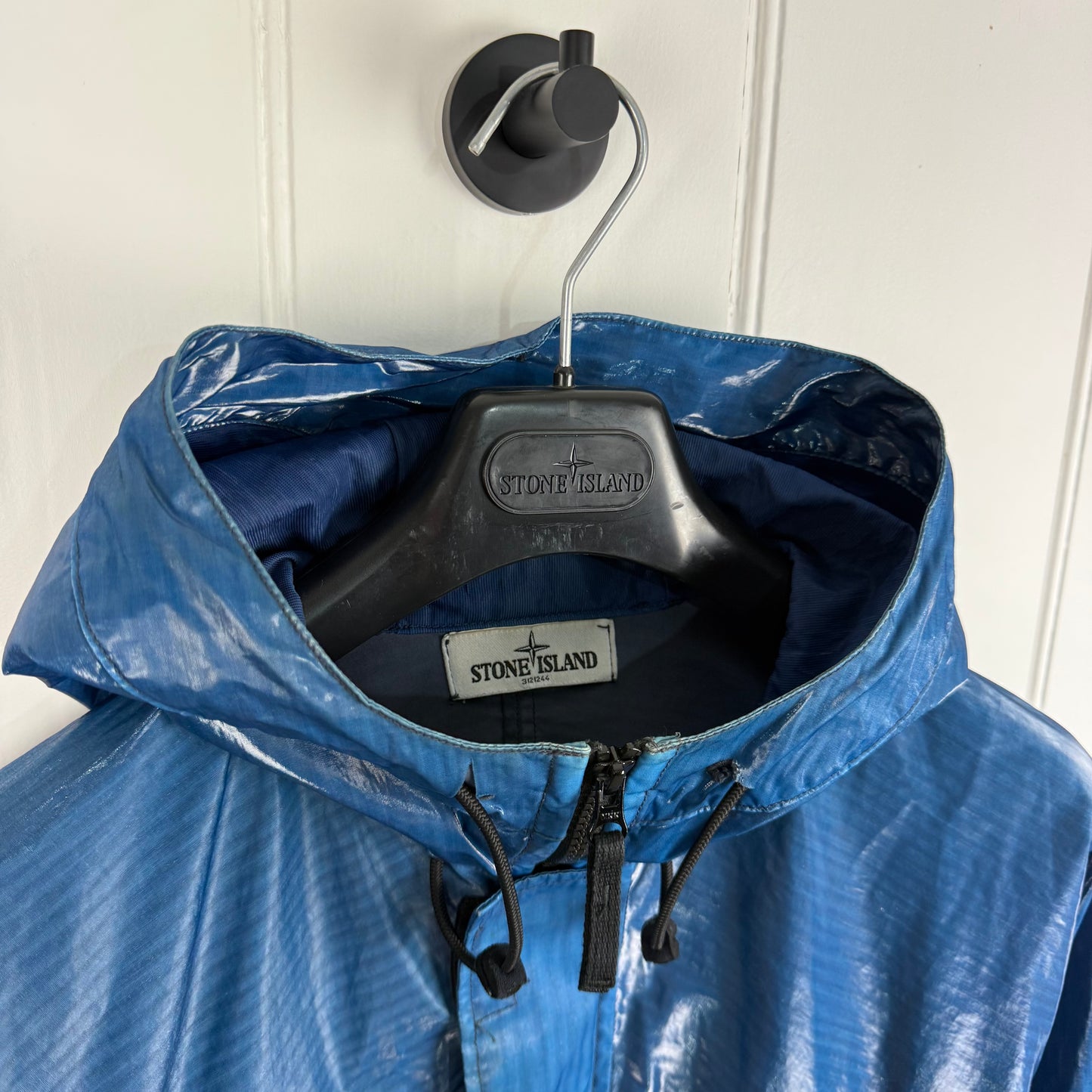 Stone Island Mussola Prismatica Blue Jacket (M)