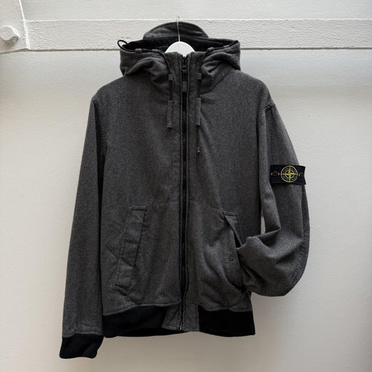 Stone Island Melange Wool Poly Jacket (L)