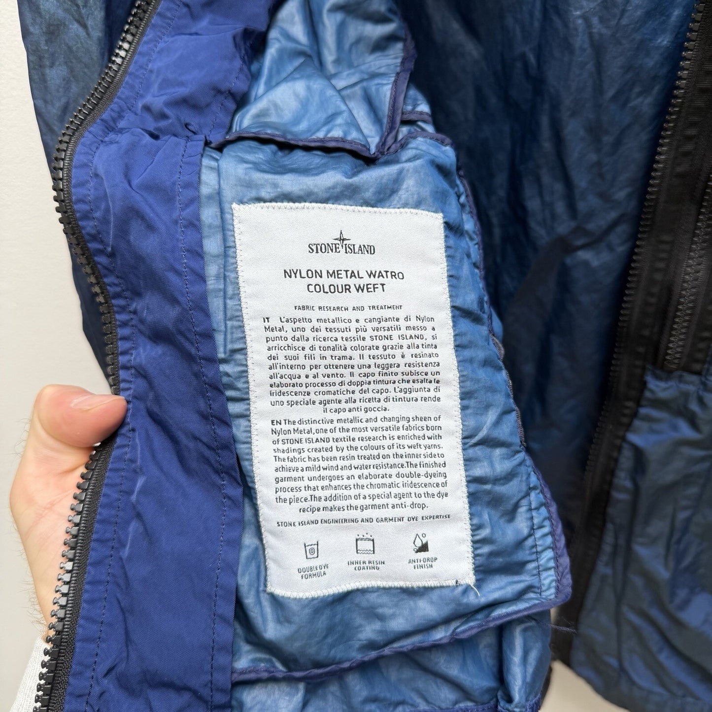 Stone Island Nylon Metal Watro Colour Weft (M)